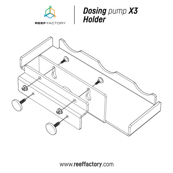 Reef Factory Dosing pump X3 Holder