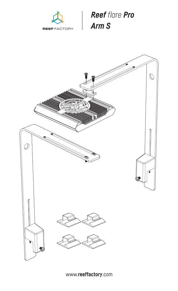 Reef Factory Reef Flare Pro Arm S (black)