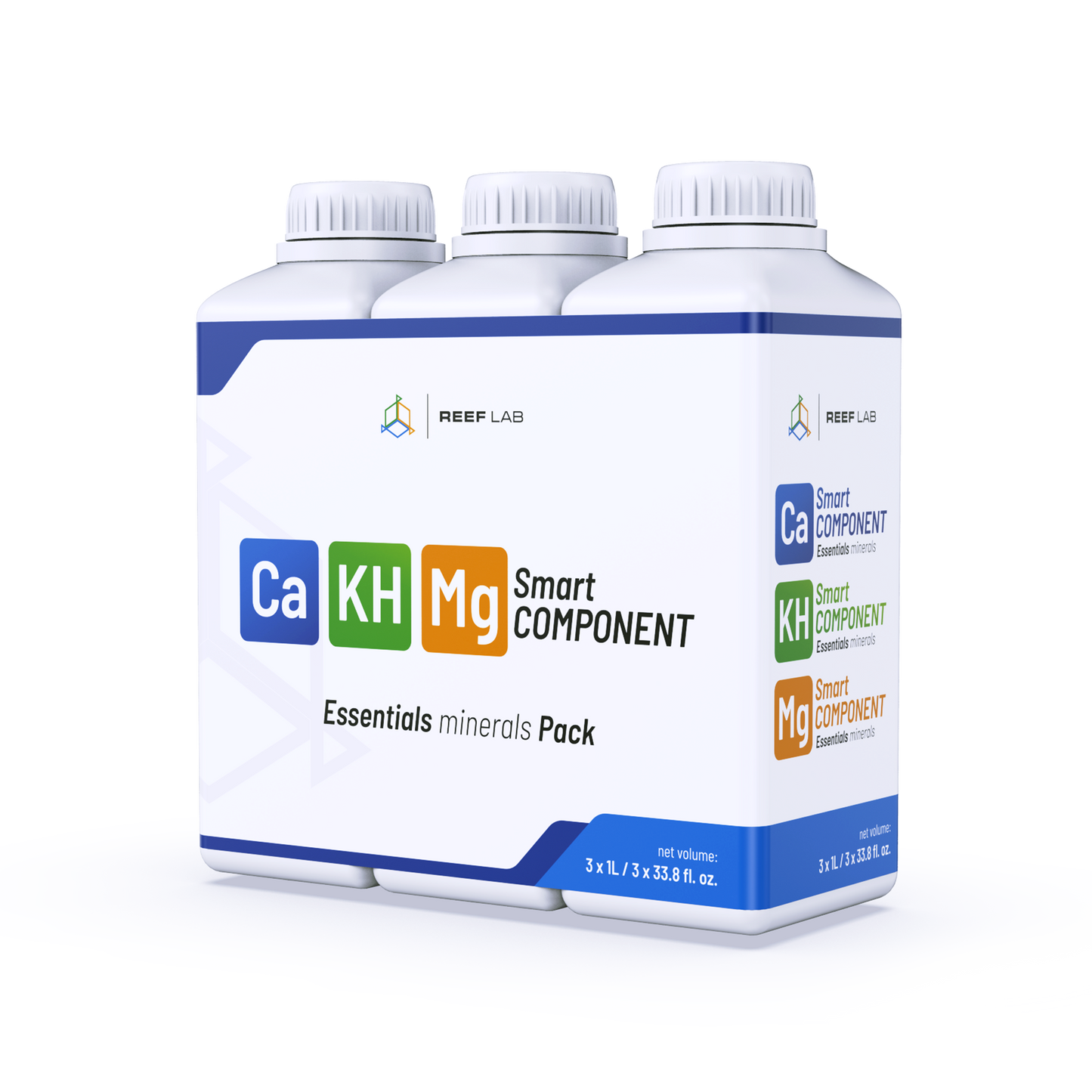 Reef Factory Smart Components KH, CA, MG 3x1L