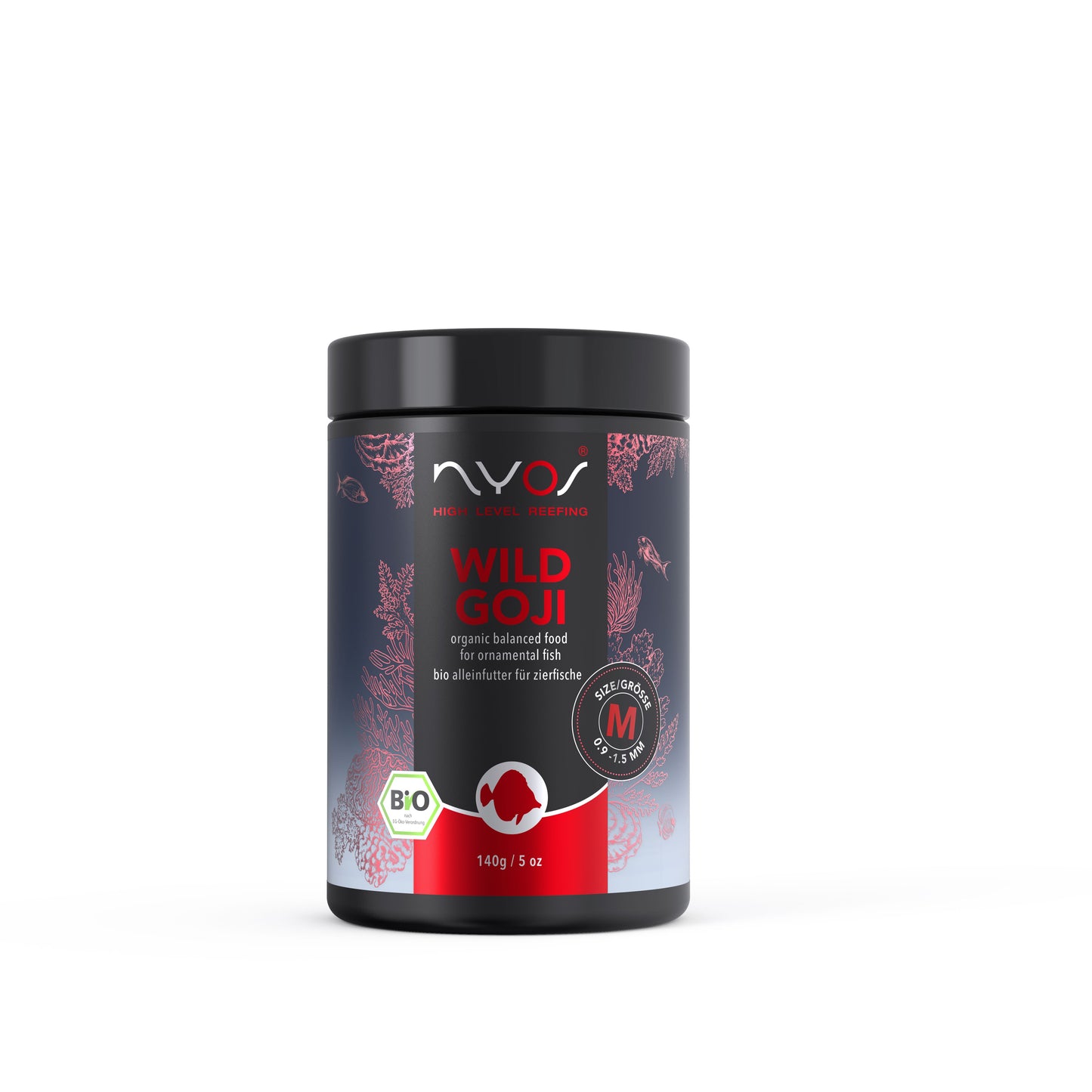 Nyos Wild Goji Bio 140 g Fischfutter Softgranulat