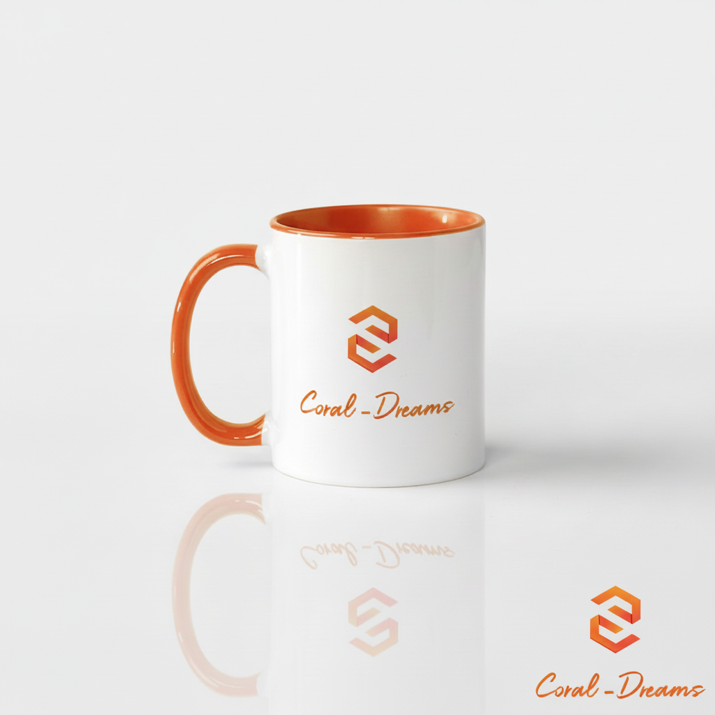 Coral-Dreams Keramiktasse