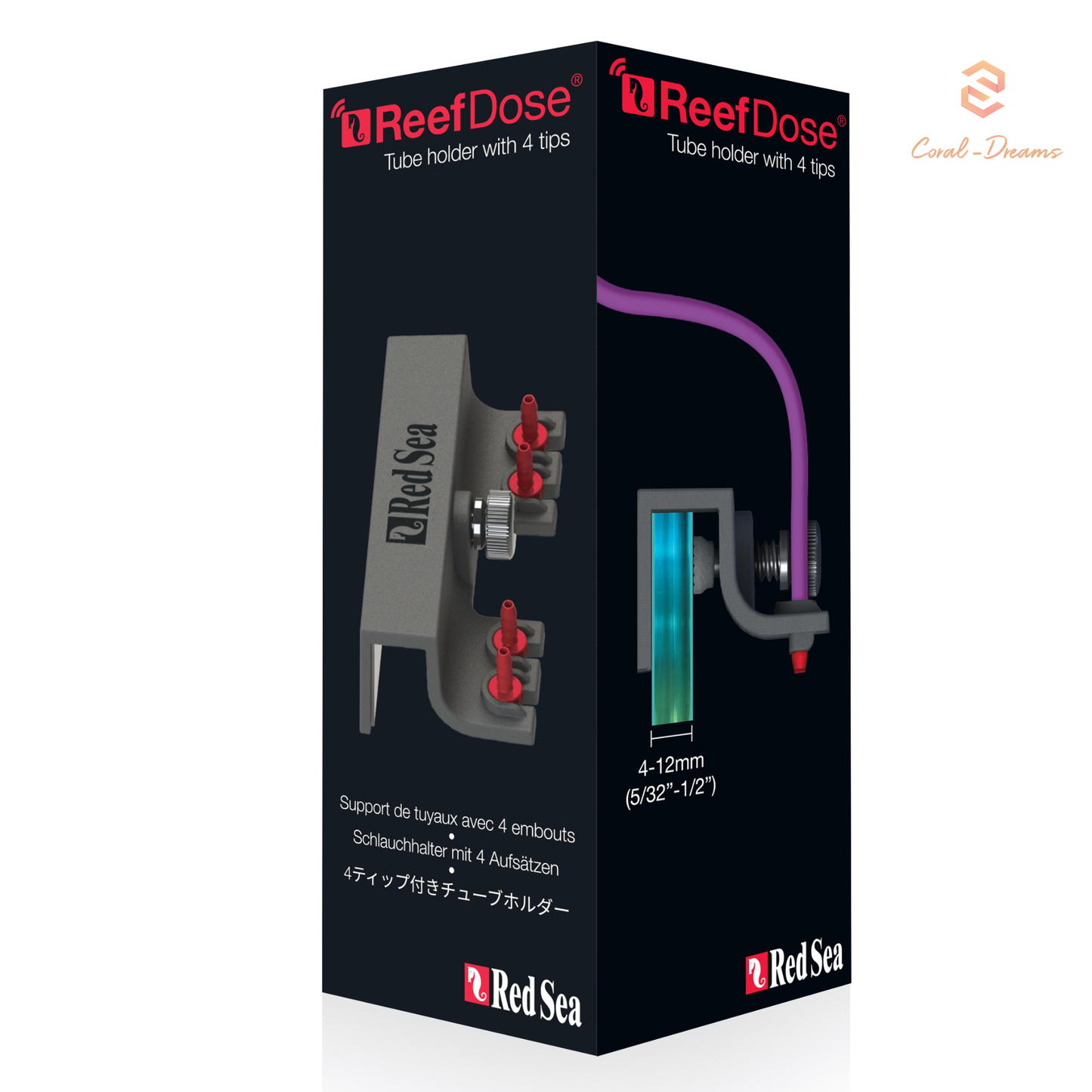 Red Sea ReefDose 4 Schlauchhalterung (inkl. Aufsätze) R35353