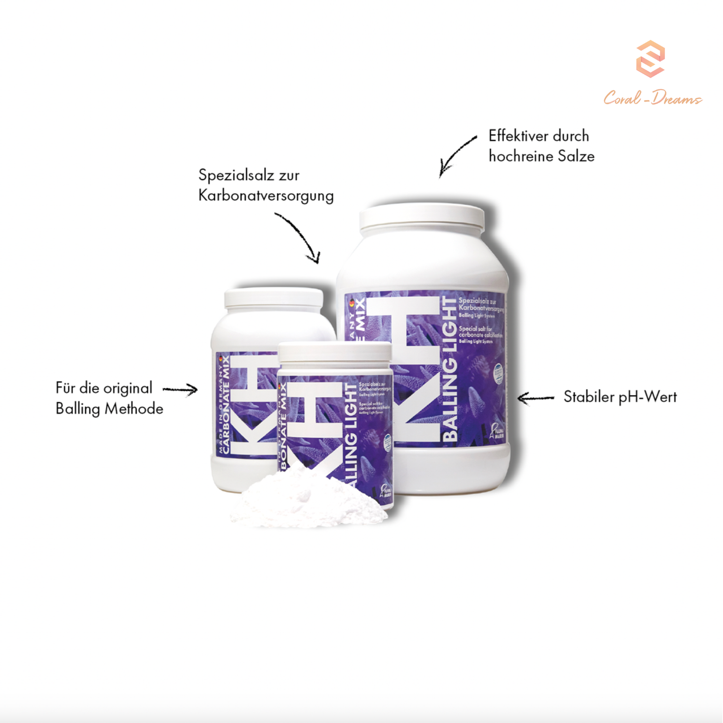 Fauna Marin Balling Light Carbonate-Mix KH 2 kg