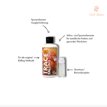 Fauna Marin Balling Light Trace 1 Metallic Color & Grow 250 ml