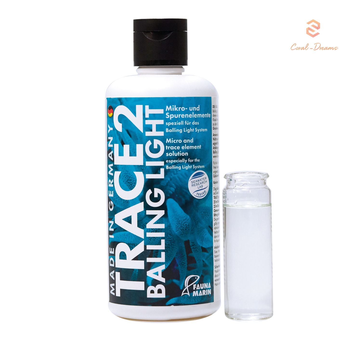 Fauna Marin Balling Light Trace 2 Metabolic Metallic Color & Grow 250 ml