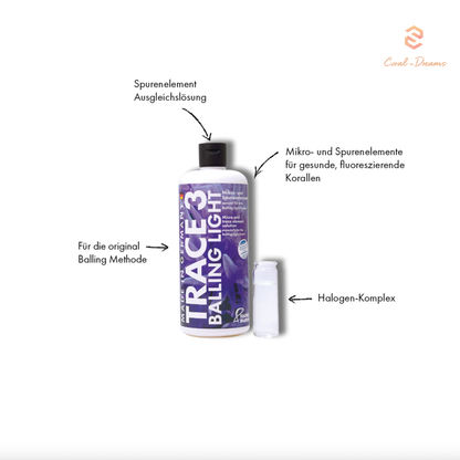 Fauna Marin Balling Light Trace 3 Health  Metallic Color & Grow 250 ml