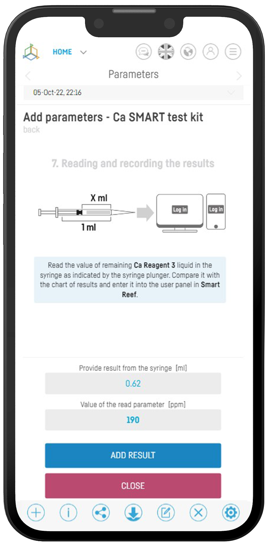 Reef Factory Smart Test Kit Ca Calcium