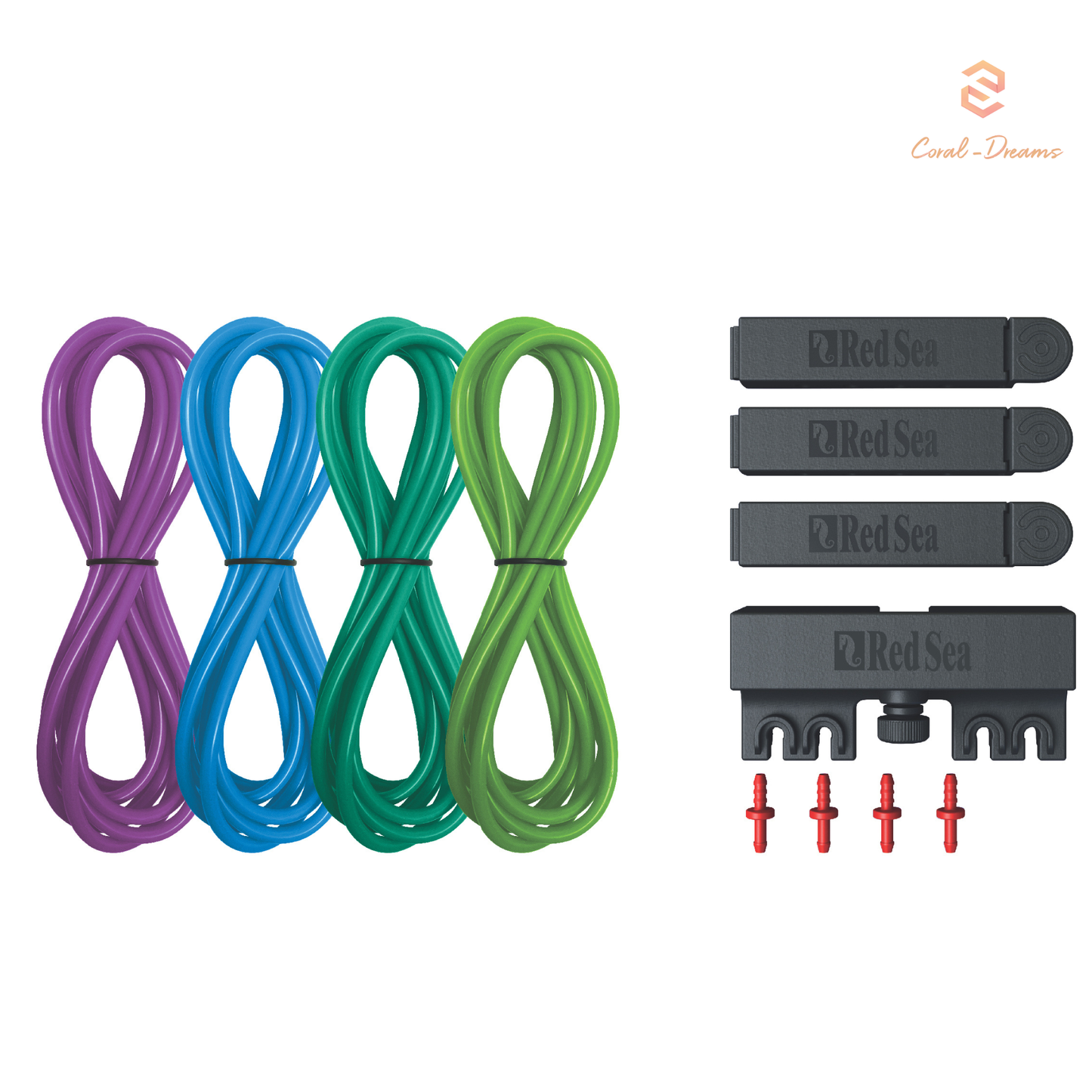 Red Sea ReefDose Zubehör-Kit Blau-Grün R35343