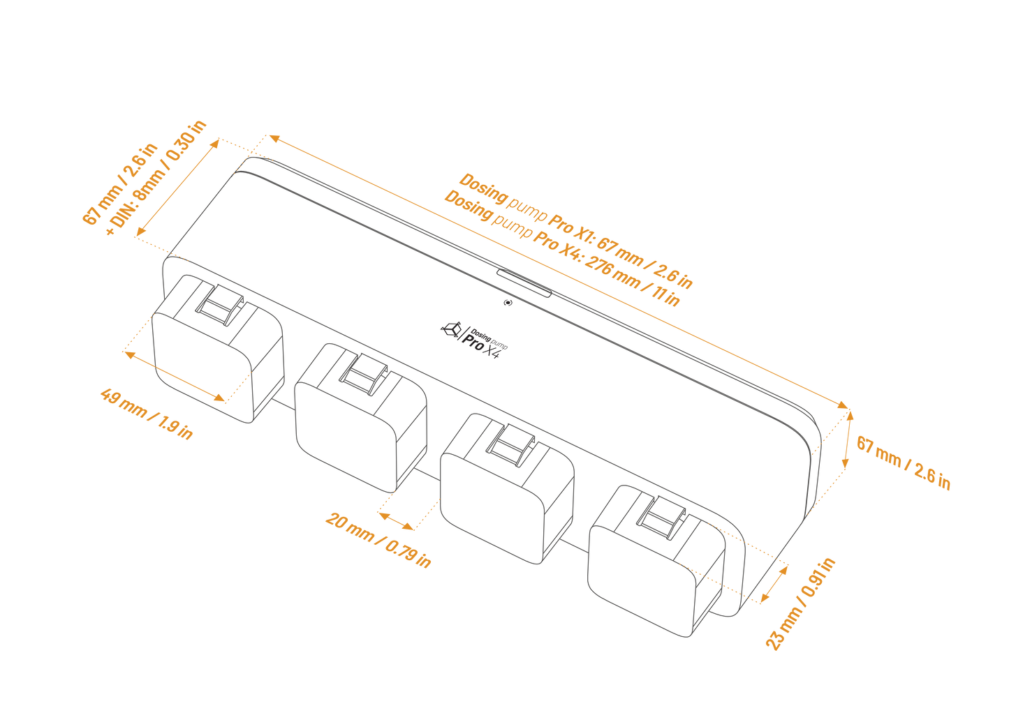 Reef Factory Dosing Pump Pro X1