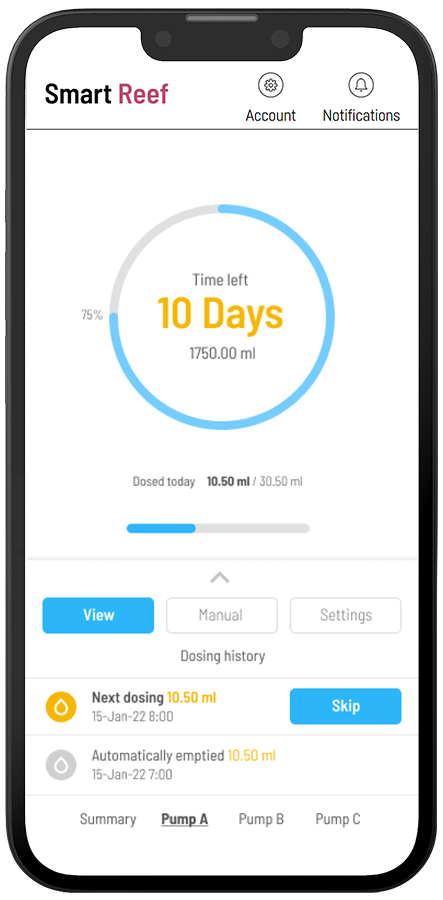 Reef Factory Dosing Pump pro X4
