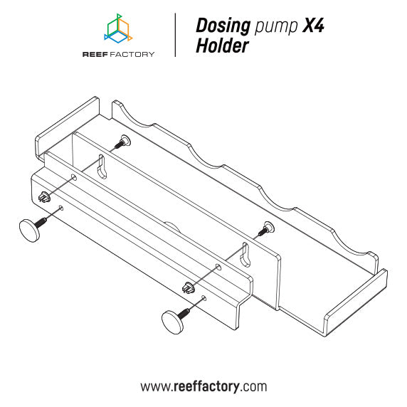 Reef Factory Dosing pump X4 Holder