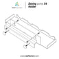 Reef Factory Dosing pump X4 Holder