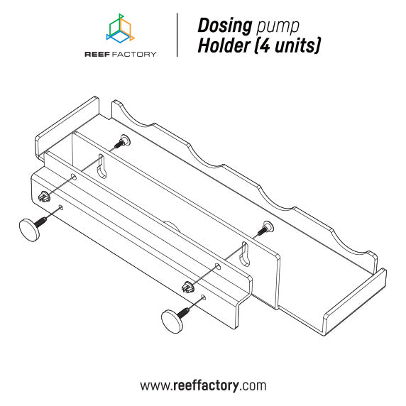 Reef Factory Dosing pump Holder (4 units)