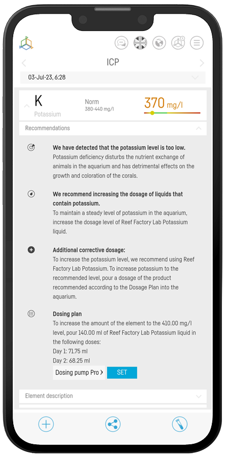 Reef Factory Minerals KH UP 1 Liter