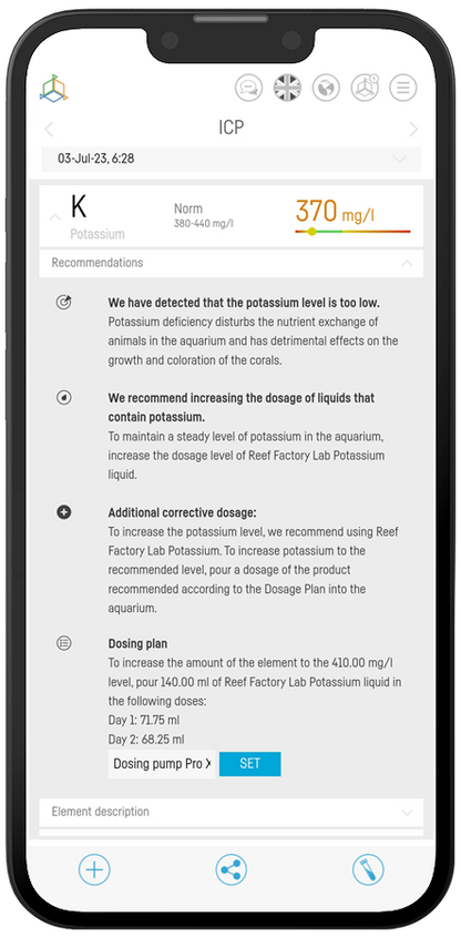 Reef Factory Minerals KH UP 1 Liter