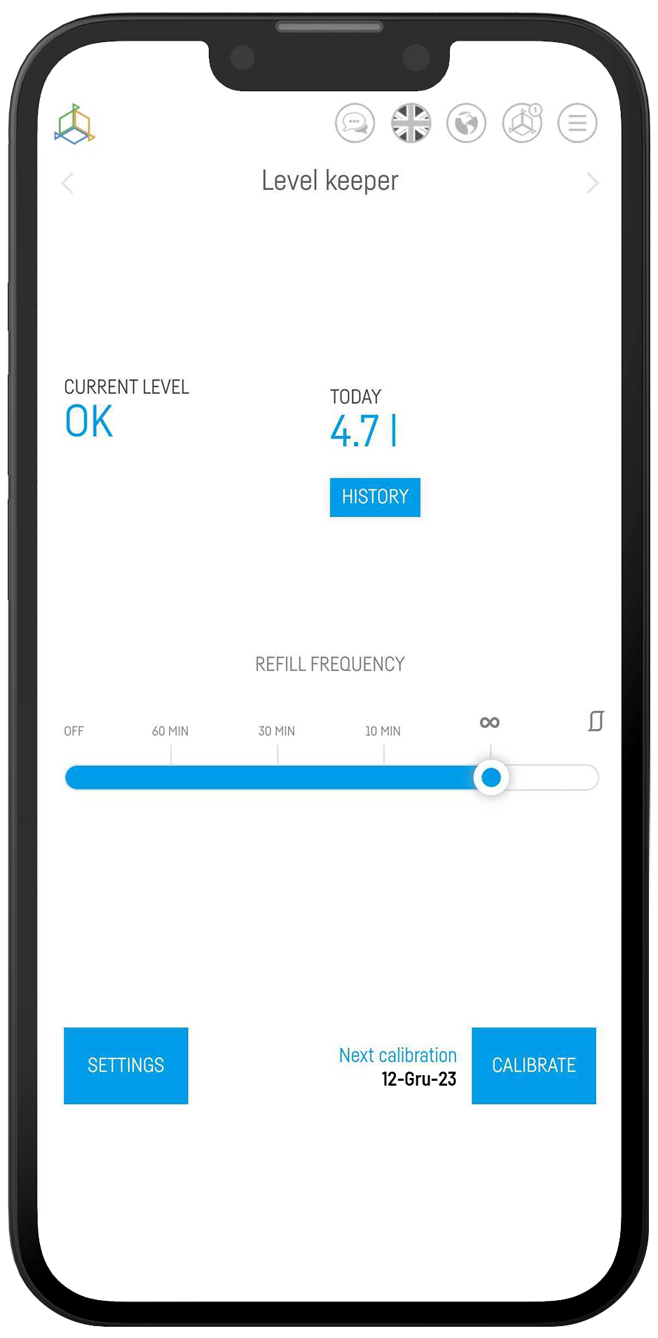 Reef Factory Level keeper