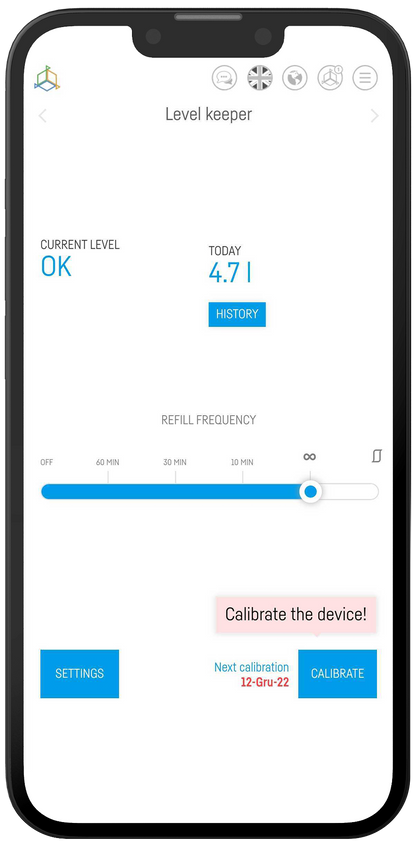 Reef Factory Level keeper