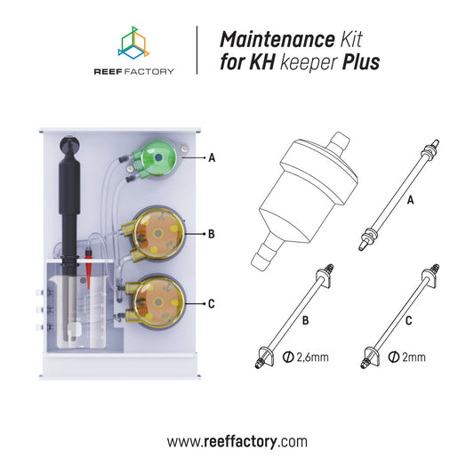 Reef Factory Maintenance Kit for KH keeper Plus