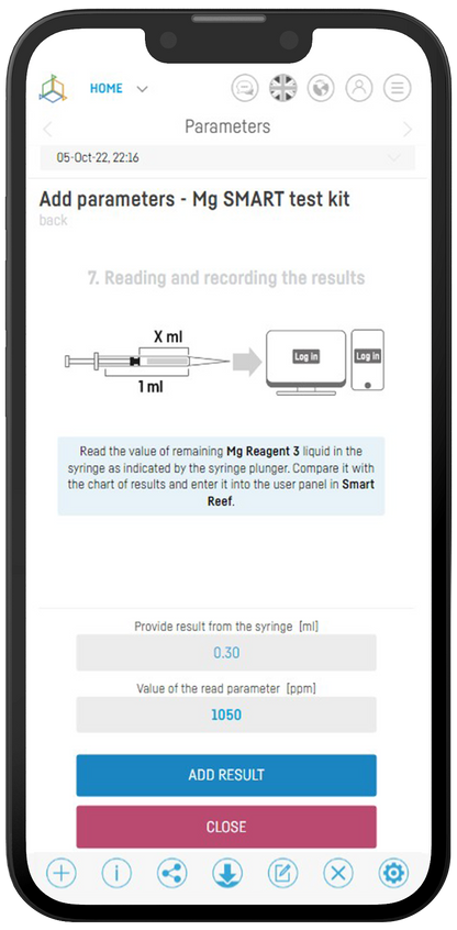 Reef Factory Smart Test Kit Mg Magnesium