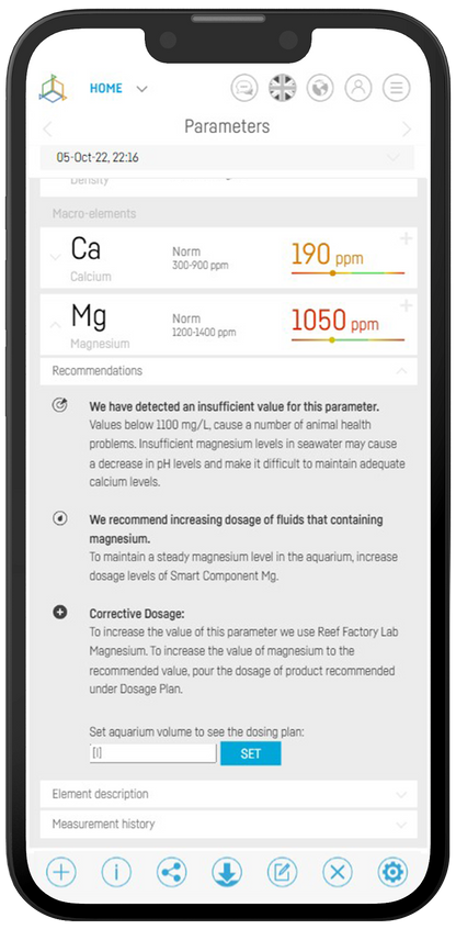Reef Factory Smart Test Kit Mg Magnesium
