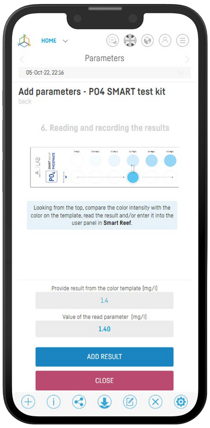 Reef Factory Smart Test Kit PO4 Phosphat