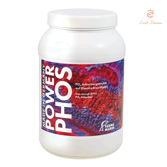 Fauna Marin Power Phos PO4 1,6 Kg - Adsorbergranulat auf Eisenhydroxydbasis