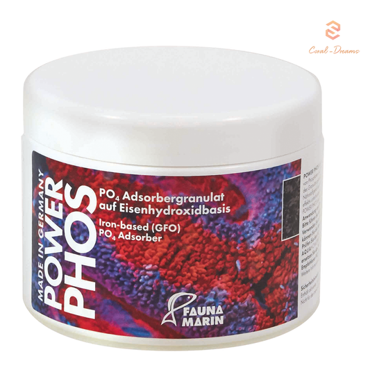 Fauna Marin Power Phos PO4 400 g - Adsorbergranulat auf Eisenhydroxydbasis