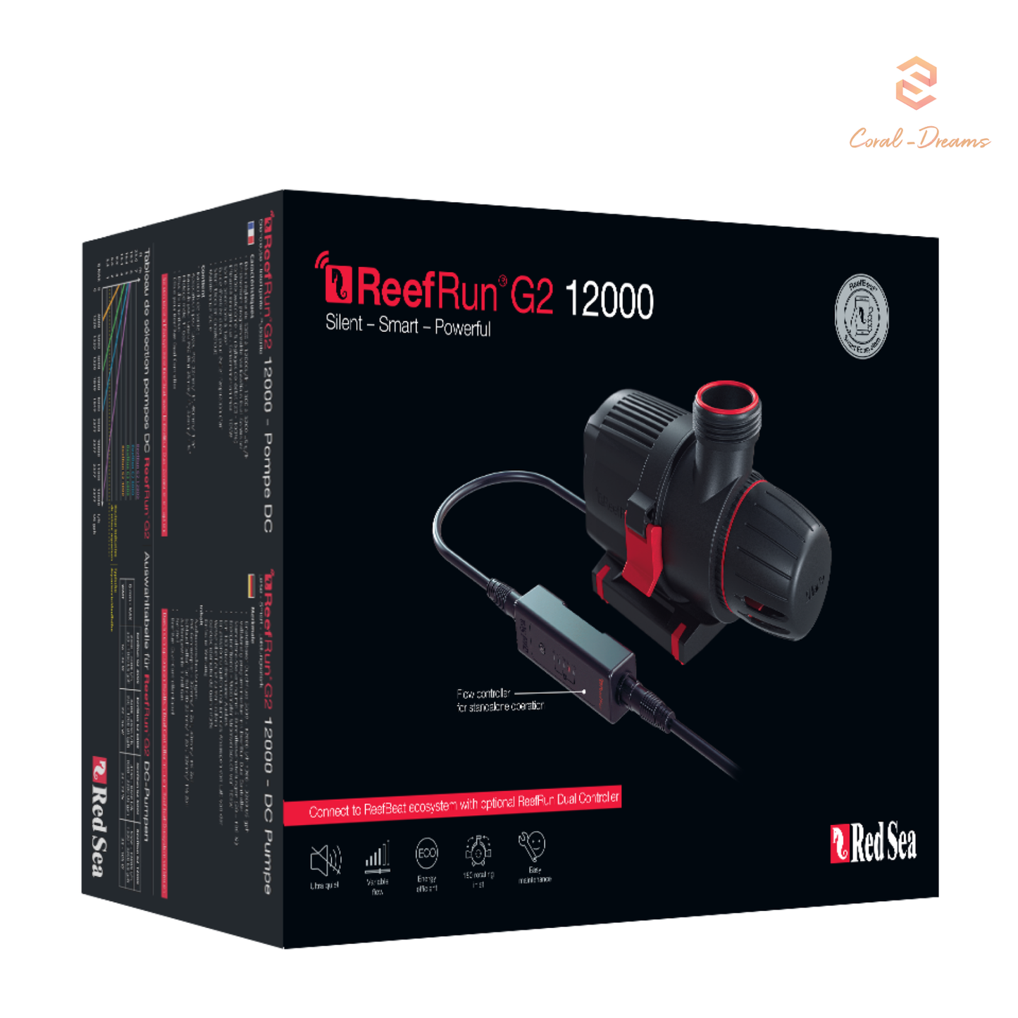 Red Sea ReefRun G2 12000 DC Pump (R35740EUR) Controller Exklusiv