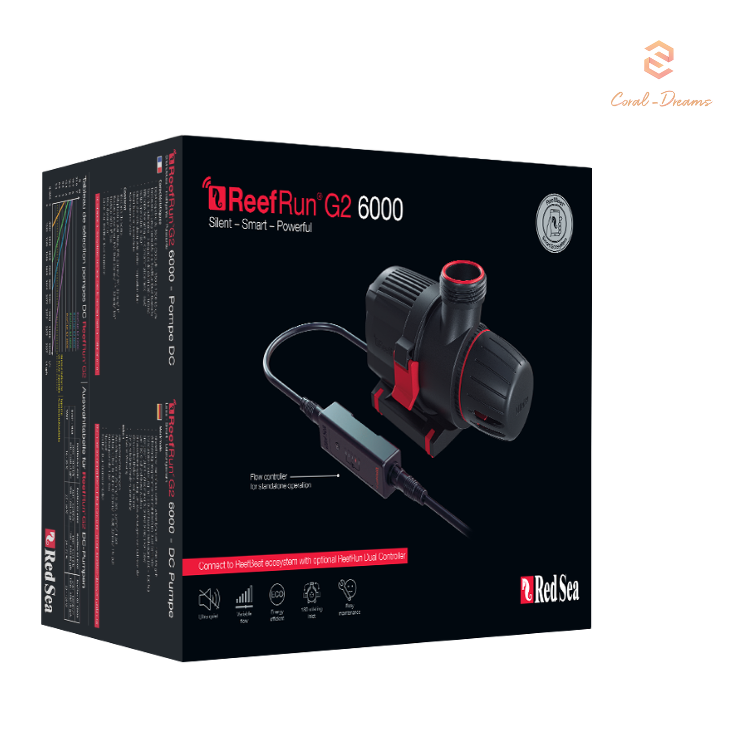 Red Sea ReefRun G2 6000 DC Pump (R35720EUR) Controller Exklusiv
