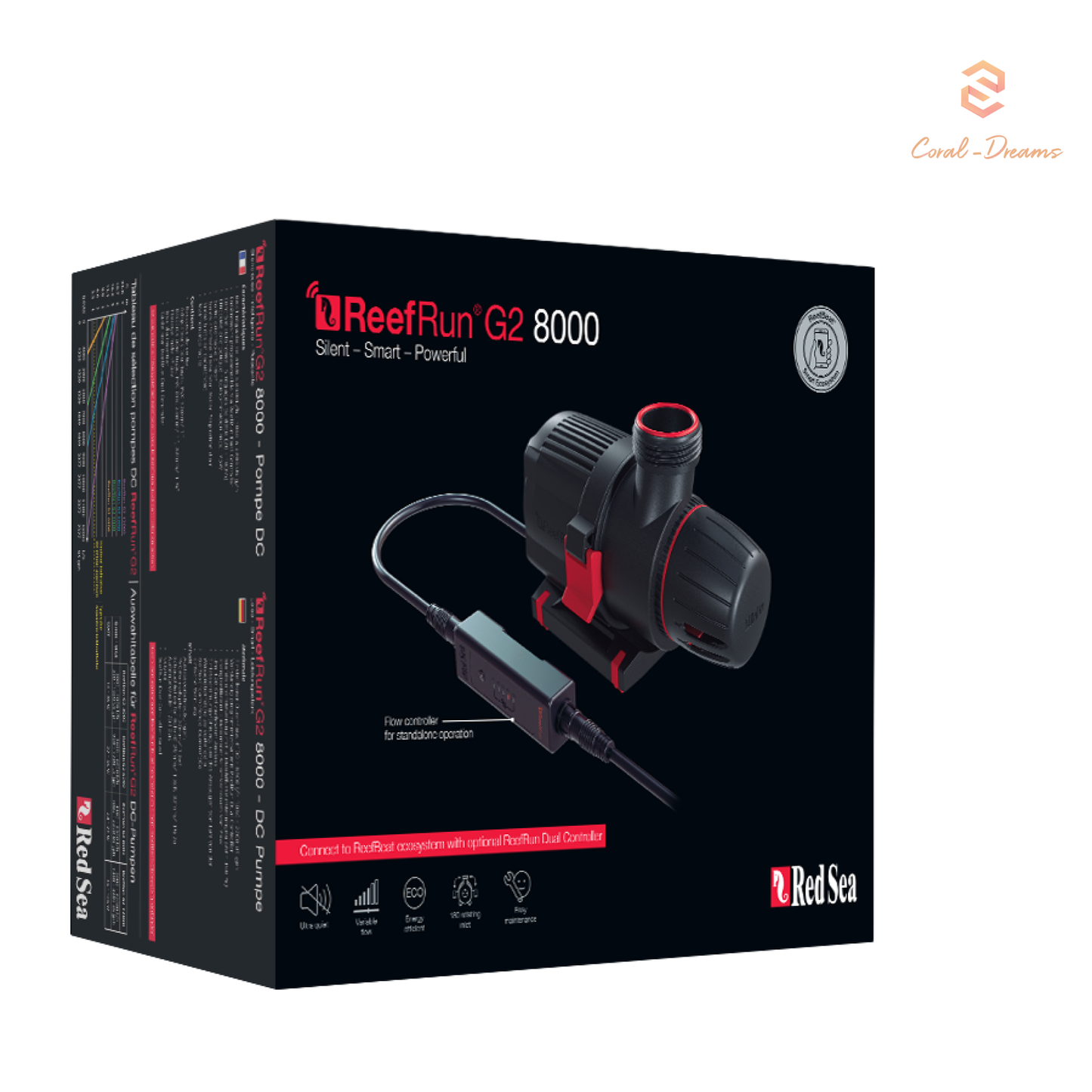 Red Sea ReefRun G2 8000 DC Pump (R35730EUR) Controller Exklusiv